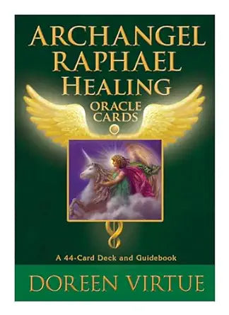 Archangel Raphael Healing Oracle Cards by Doreen Virtue - Collectable / Out of Print
