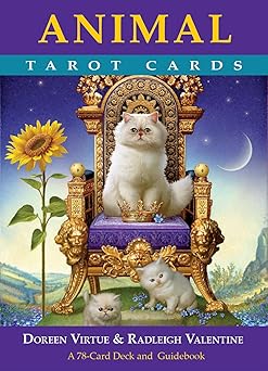 Animal Tarot Cards: A 78-card Deck and Guidebook by Doreen Virtue - Collectable / Out of Print
