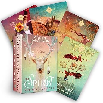 Spirit Animal Oracle: A 68-Card Deck - Animal Spirit Cards with Guidebook by Colette Baron-Reid (Copy)