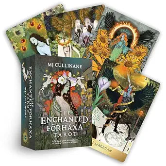 Enchanted Forhaxa Tarot: A 78-Card Deck & Guidebook of Fairies, Mermaids & Magic by MJ Cullinane