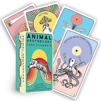 Animal Apothecary: A 44-Card Oracle Deck & Guidebook for Manifestation & Fulfillment by Cara Elizabeth