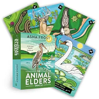 Animal Elders Oracle: A 44-Card Deck & Guidebook of Indigenous Wisdom & Healing Medicine by Asha Frost