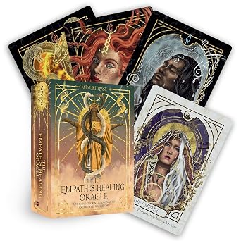 Empath's Healing Oracle: A 53-Card Deck & Guidebook of Archetypes & Shadows By Miyuki Rose