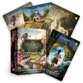 Mystical Garden Oracle: A 44-Card Deck & Guidebook by Denise Linn