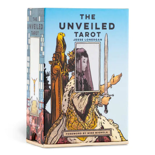 Unveiled Tarot: An 80-Card Deck and Guidebook By Jesse Lonergan