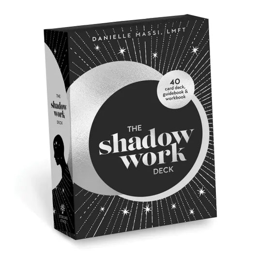 Shadow Work Deck 40-Card Deck, Guidebook, & Workbook By Danielle Massi, LMFT