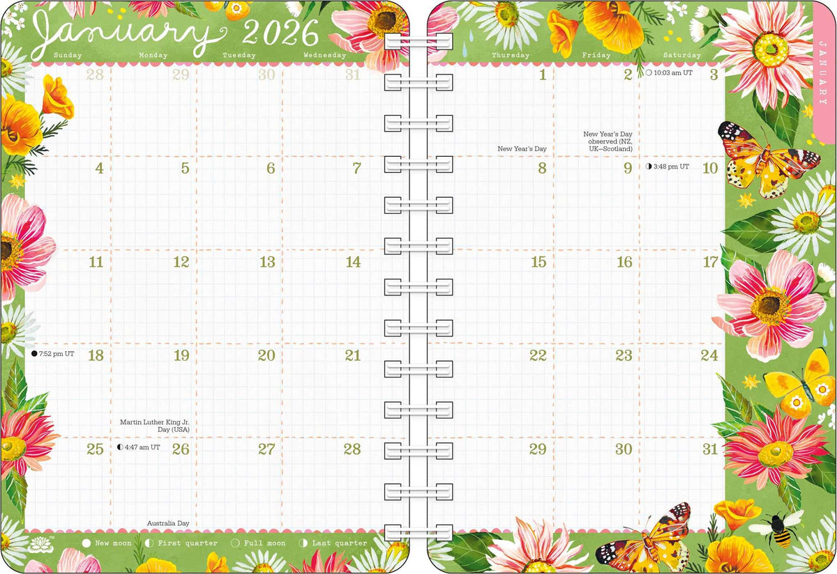 Katie Daisy 2026 Weekly Planner