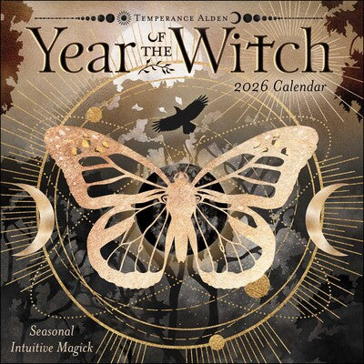 Year of the Witch 2026 Wall Calendar By Temperance Alden
