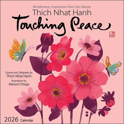 Thich Nhat Hanh 2026 Wall Calendar By Thich Nhat Hanh at Namaste Bookshop near Union Square, NYC