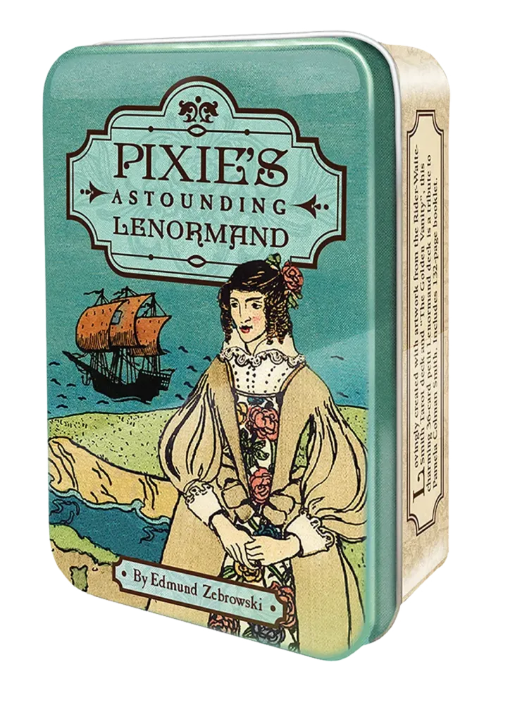 Pixie's Astounding Lenormand in a Tin By Edmund Zebrowski