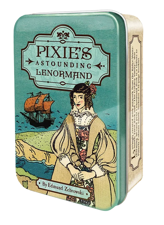Pixie's Astounding Lenormand in a Tin By Edmund Zebrowski