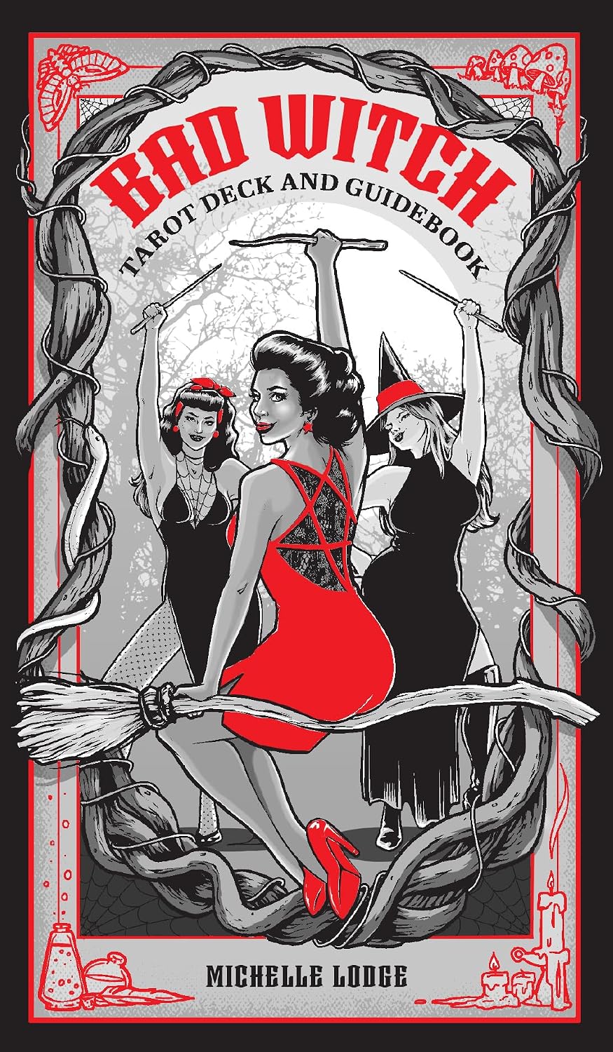 Bad Witch Tarot Deck and Guidebook by Michelle Lodge