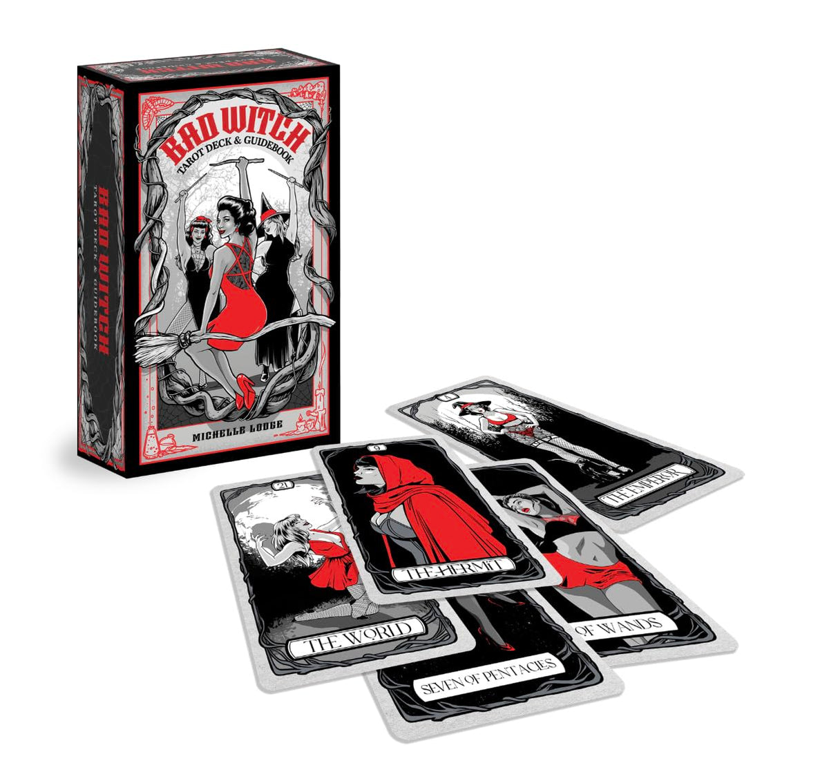 Bad Witch Tarot Deck and Guidebook by Michelle Lodge