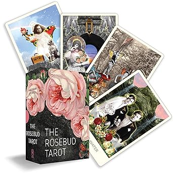 Rosebud Tarot: An Archetypal Dreamscape (78 Cards and 96 Page Full-Color Guidebook) by Diana Rose Harper