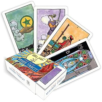 Mini Weiser Tarot: A Miniature Edition of the Classic 1909 Waite-Smith Deck (78 Full-Color Cards) - by Arthur Edward Waite - MINI Matchbox