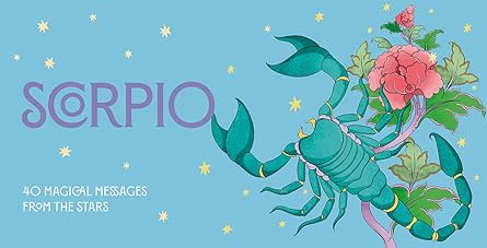 Scorpio Pocket Zodiac Cards: 40 Magical Messages from the Stars by Ginny Chiara Viola - MINI Matchbox