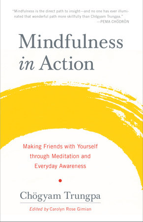 Mindfulness in Action: Making Friends with Yourself through Meditation and Everyday Awareness by Chögyam Trungpa