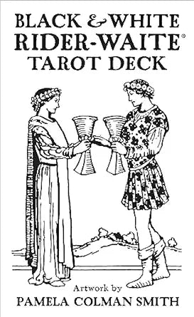 Black & White Rider-Waite® Tarot Deck by Jody Boginski Barbessi