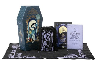 Nightmare Before Christmas Tarot Deck and Guidebook Gift Set By Minerva Siegel