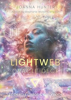 LightWeb Oracle Deck: Soul Technology (44 Full-Color Cards and 140-Page Full-Color Guidebook) by Joanna Hunter