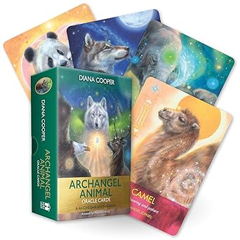 Archangel Animal Oracle Cards: A 44-Card Deck and Guidebook by Diana Cooper