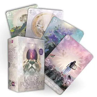 Law of Positivism Healing Oracle: A 50-Card Deck and Guidebook by Shereen Öberg