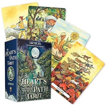 Heart’s Path Tarot: A 78-Card Deck and Guidebook by Liz Dean