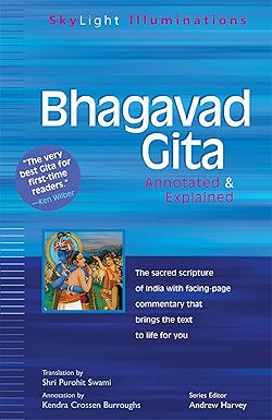 Bhagavad Gita: Annotated & Explained (SkyLight Illuminations) by Kendra Crossen Burroughs