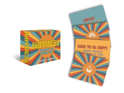 Happiness (Rockpool Mini Cards) Words of Inner Joy: By Lorriane Anderson