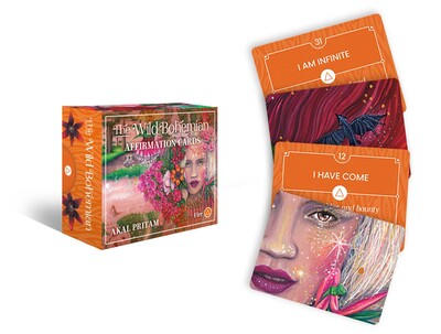 Wild Bohemian (Rockpool Mini Cards) Affirmation cards By Akal Pritam