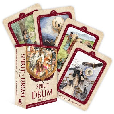 Spirit of the Drum Oracle By Barbara Meiklejohn-Free and Flavia Kate Peters