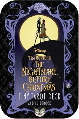 Nightmare Before Christmas Tiny Tarot Deck and Guidebook By Minerva Siegel
