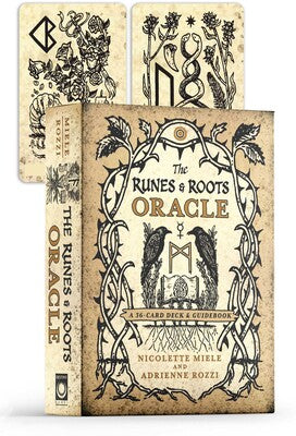 Runes and Roots Oracle A 36-Card Deck and Guidebook By Nicolette Miele and Adrienne Rozzi