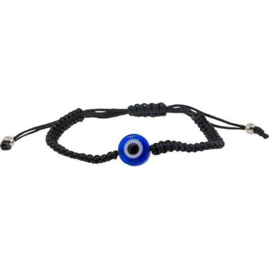 Evil Eye Black String Adjustable Bracelets