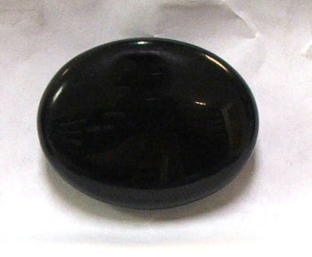 Black Onyx Palm Stone