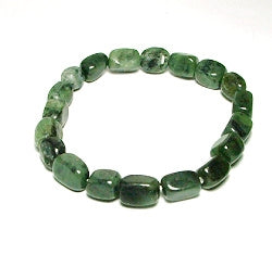 Canada Jade Tumbled Stone 8-10mm Bracelet