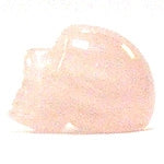 Rose Quartz Small Stone Skull