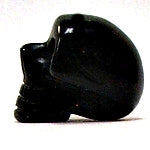 Black Onyx Small Stone Skull
