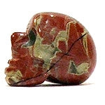 Red Jasper Small Skull