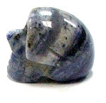 Sodalite A+ Small Stone Skull