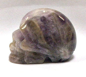50mm Amethyst Stone Skull Carving
