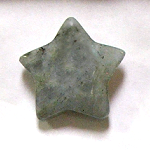 30mm Labradorite Stone Star Carving