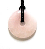 Rose Quartz 30mm Donut