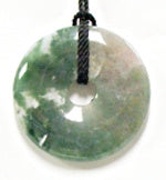 Moss Agate 40mm Donut