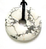 Howlite 40mm Donut