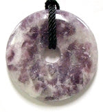 Lepidolite 40mm Donut