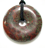 Dragon Blood Jasper 40mm Donut