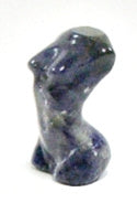 1.3" STONE GODDESS IN EUROPEAN SODALITE