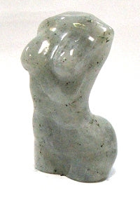 2" Labradorite Stone Goddess Carving