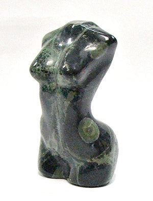 2" European Kambaba Jasper Stone Goddess Carving